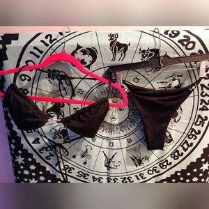 Women's NWOT Black Bikini. SZ M.